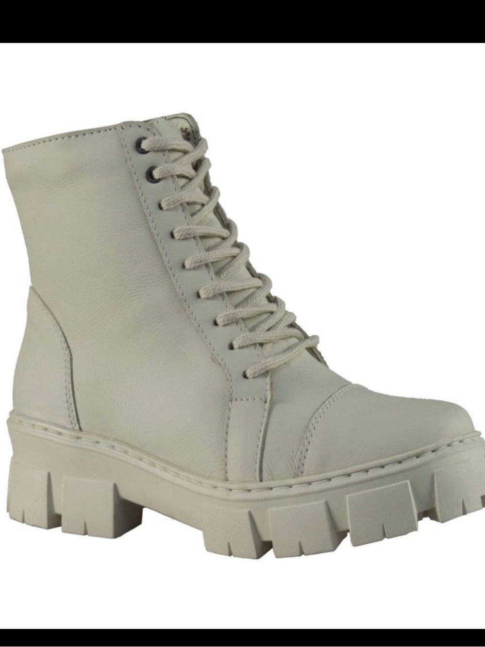 SANDRO MOSCOLONI VENUS LEATHER PLATFORM LUG SOLE ANKLE BOOTS NWT SZ 8